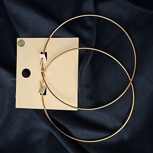 Forever 21 XL Hoop Earrings